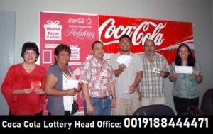 coca cola lottery head office