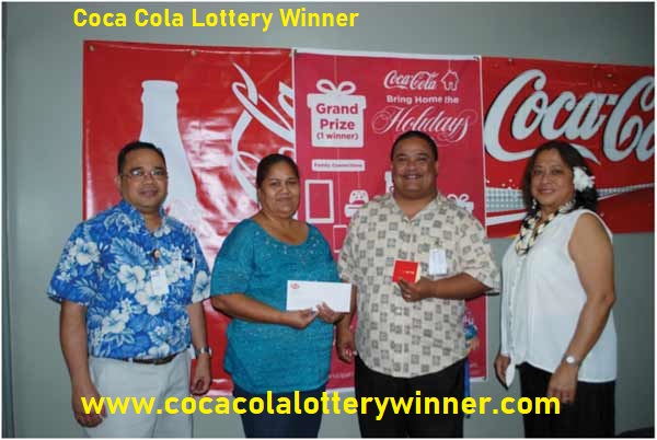 coca cola lottery winner
