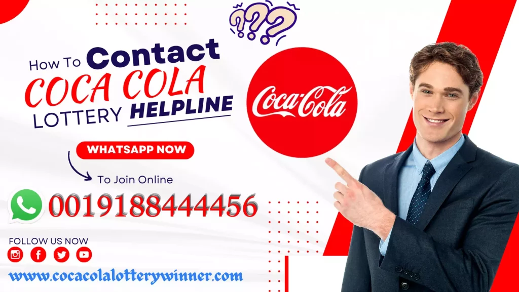 coca cola lottery helpline number
